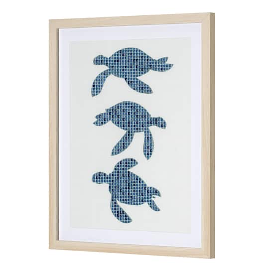 American Art Decor The Hatchlings Mosaic Wall Decor - 17.12" x 21.12"